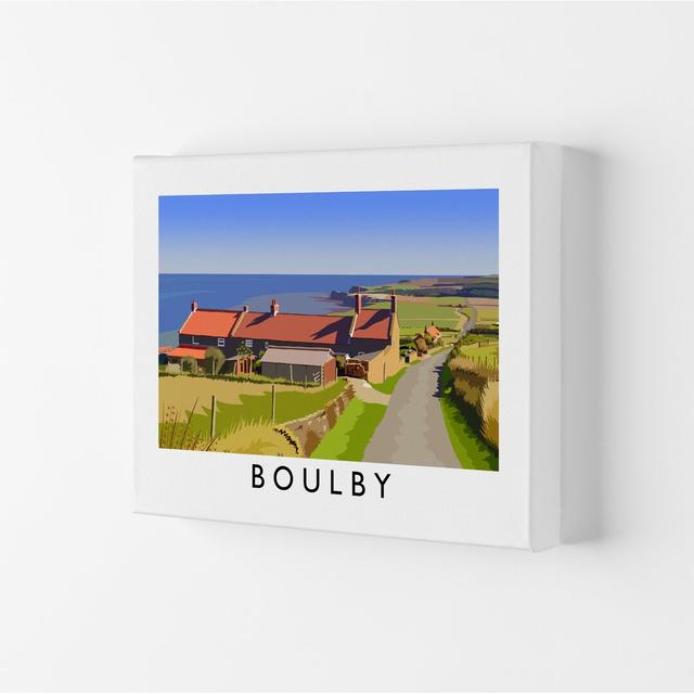 Boulby 2 by Richard O'Neill - Graphic Art Print Corrigan Studio Format: Wrapped Canvas, Size: 42cm H x 59.4cm W x 4cm D on Productcaster.