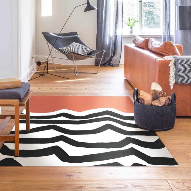 Graciliana No Pattern Machine Woven Area Rug East Urban Home Rug Size: Square 40cm on Productcaster.