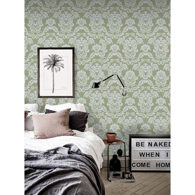 Bulou Matte Wallpaper Roll Rosalind Wheeler Size: 416 x 254cm on Productcaster.