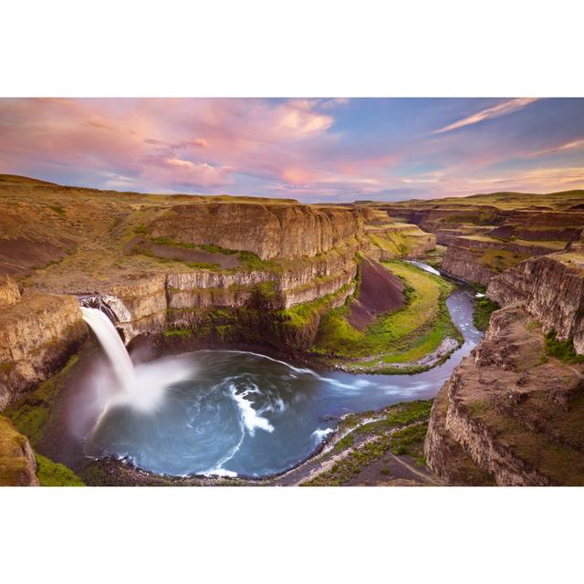 Palouse falls in washington House of Hampton Size: 81cm H x 122cm W on Productcaster.