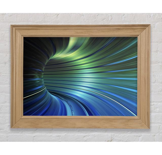 Going Through The Coloured Tunnel - Print Bright Star Size: 84.1cm H x 142.2cm W x 8cm D on Productcaster.