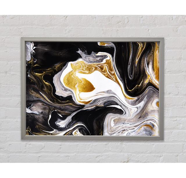 Liquid Coffee - Single Picture Frame Art Prints on Canvas Bright Star Size: 59.7cm H x 84.1cm W on Productcaster.