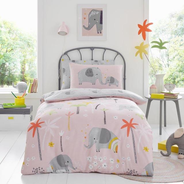 Amora No Pattern Duvet Cover Set with Pillow Shams Isabelle & Max Size: Double - 2 Standard Pillowcases on Productcaster.