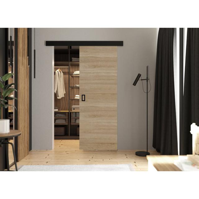 DOOR WERDI 1 Brayden Studio Door Finish: Sonoma Oak, Size: 92cm x 205cm on Productcaster.