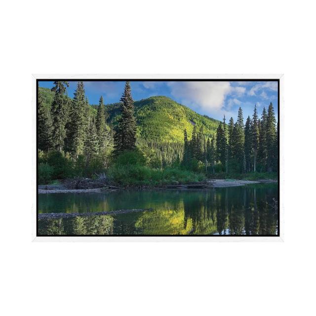 Pine River, Hart Ranges, British Columbia, Kanada von Tim Fitzharris - Galerie-verpackte Leinwand Giclée auf Leinwand Union Rustic Größe: 45,72 cm H x on Productcaster.