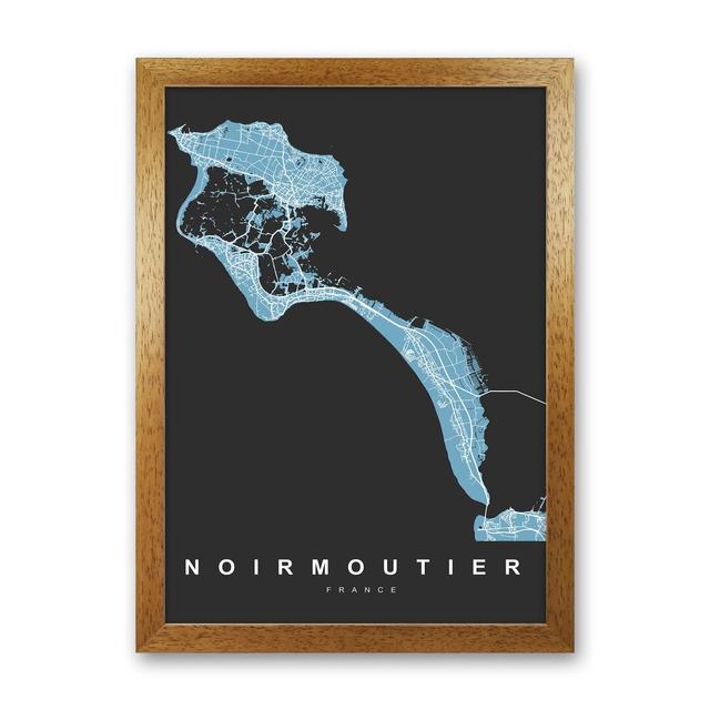 Noirmoutier - Print Borough Wharf Size: 46cm H x 34cm W x 3cm D, Format: Brown Paper on Productcaster.