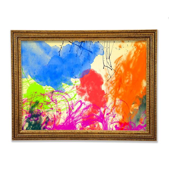 Colourful Clouds In The Garden - Print Ivy Bronx Size: 42.1cm H x 59.7cm W x 3cm D on Productcaster.