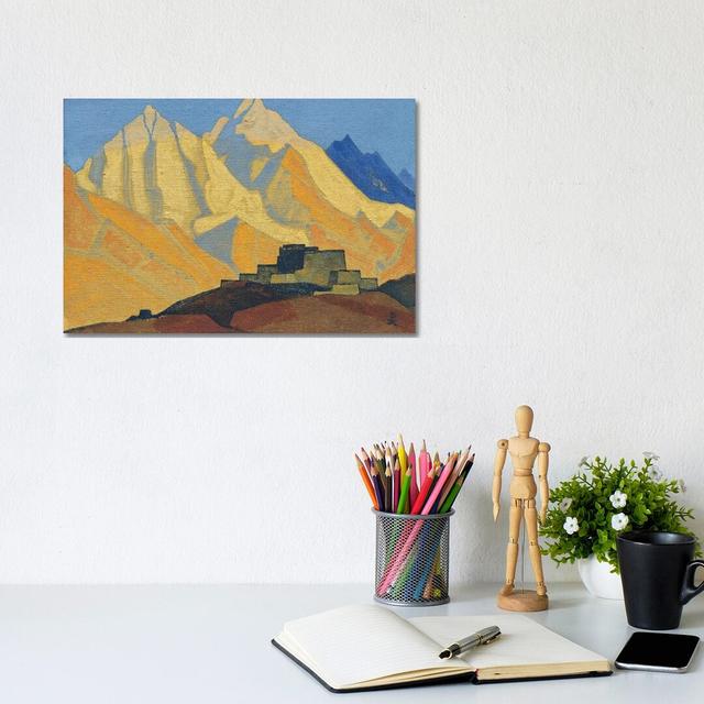 Sacred Himalayas, 1933 by Nicholas Roerich - Wrapped Canvas Gallery-Wrapped Canvas Giclée Alpen Home Size: 20.32cm H x 30.48cm W x 1.9cm D on Productcaster.