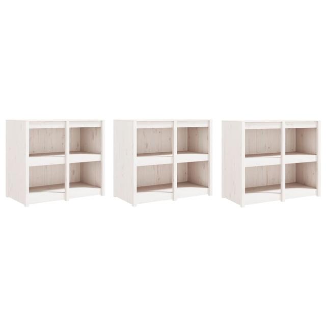 Azer 92Cm H x 106Cm W x 55Cm D Kitchen Cabinet Set (Set of 3) Brayden Studio Finish: White on Productcaster.