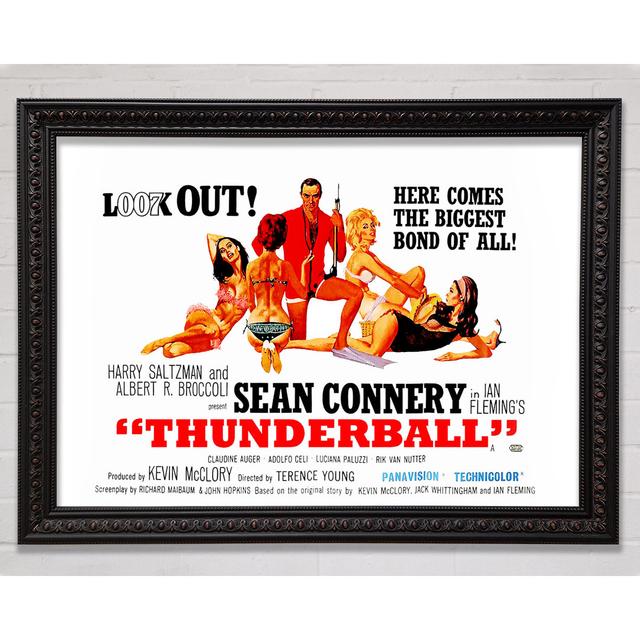 Sean Connery Thunderball - Single Picture Frame Art Prints Bright Star Size: 59.7cm H x 84.1cm W on Productcaster.