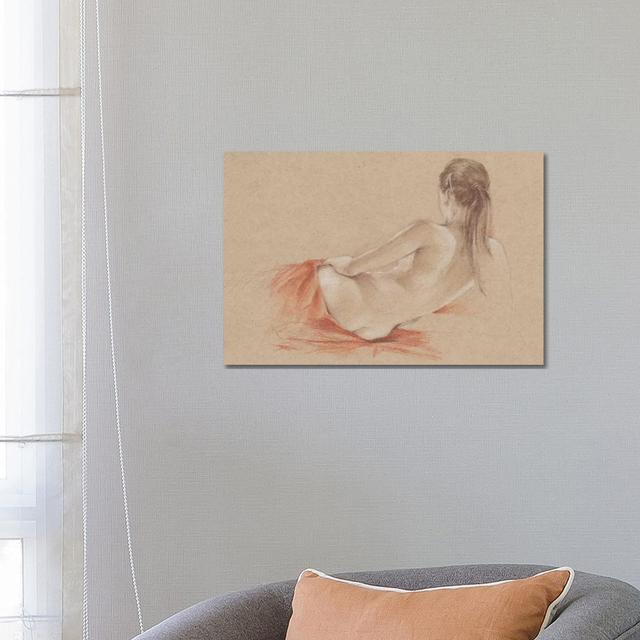 Classical Figure Study I by Ethan Harper - Wrapped Canvas Gallery-Wrapped Canvas Giclée ClassicLiving Size: 45.72cm H x 66.04cm W x 1.9cm D on Productcaster.