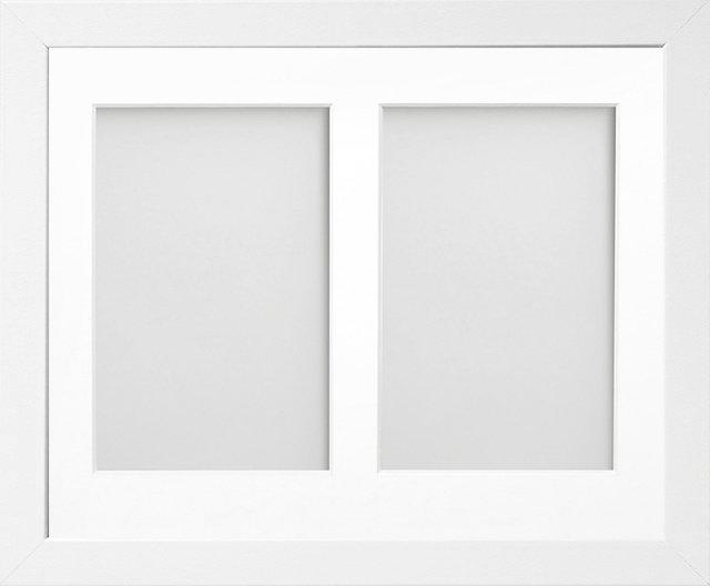 Markeis Picture Frame 17 Stories Colour: White, Picture Size: 4cm x 6cm on Productcaster.