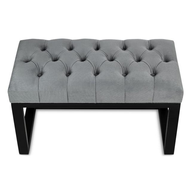 Elijames Upholstered Bench Ebern Designs Size: H50 x W120 x D35cm on Productcaster.