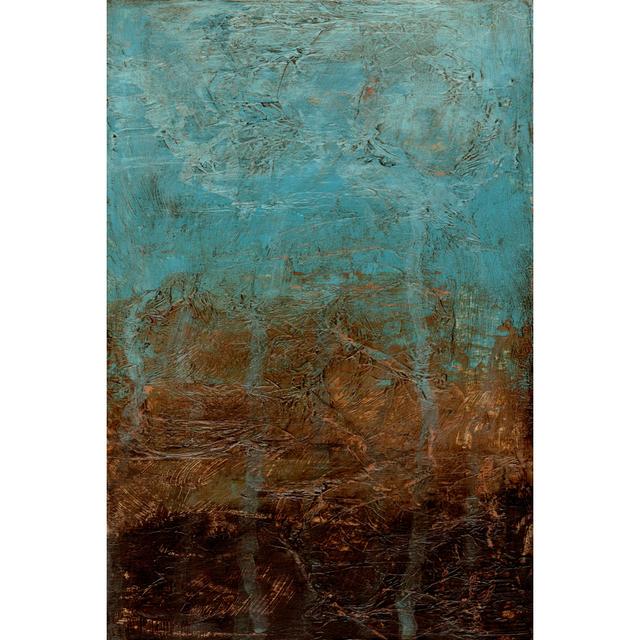 Oxidized Copper I - Wrapped Canvas Art Prints Williston Forge Size: 76cm H x 51cm W x 3.8cm D on Productcaster.