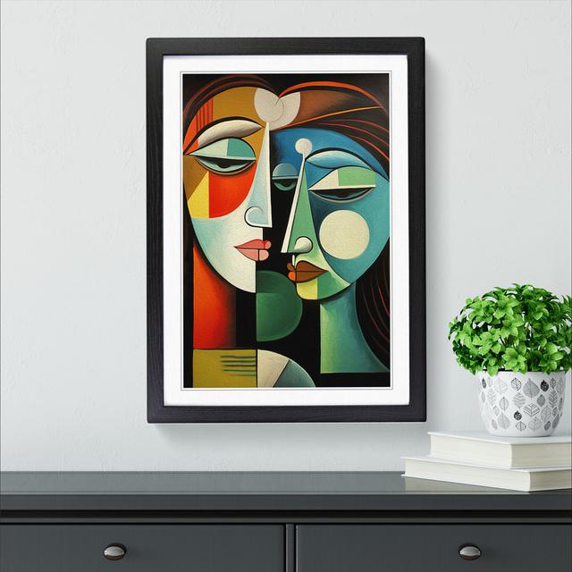 Pablo Picasso Classicism - Single Picture Frame Print on Wood Metro Lane Frame Colour: Black , Size: 34cm H x 25cm W x 2cm D on Productcaster.