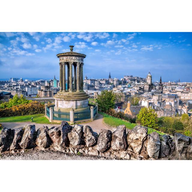 Palmerton Edinburgh Panorama by Extravagantni - Wrapped Canvas Print Latitude Run Size: 81cm H x 122cm W x 3.8cm D on Productcaster.