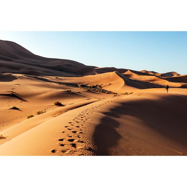 Male Walking On Sand by Pavliha - Print Alpen Home Size: 80cm H x 120 cm W on Productcaster.