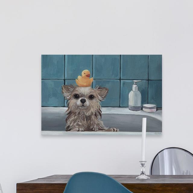 Where's My Rubber Duck - Wrapped Canvas Painting Print 17 Stories Size: 45cm H x 66cm W x 2cm D on Productcaster.