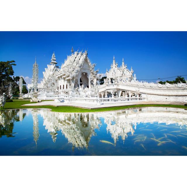 Wat Rong Khun by Pipop_Boosarakumwadi - Wrapped Canvas Print 17 Stories Size: 20cm H x 30cm W on Productcaster.