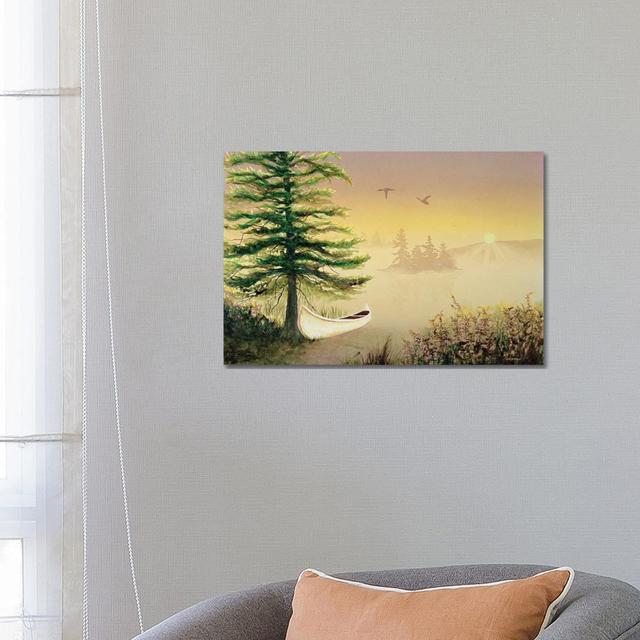 Heaven On Earth by Christine Reichow - Wrapped Canvas Gallery-Wrapped Canvas Giclée Alpen Home Size: 45.72cm H x 66.04cm W x 1.905cm D on Productcaster.