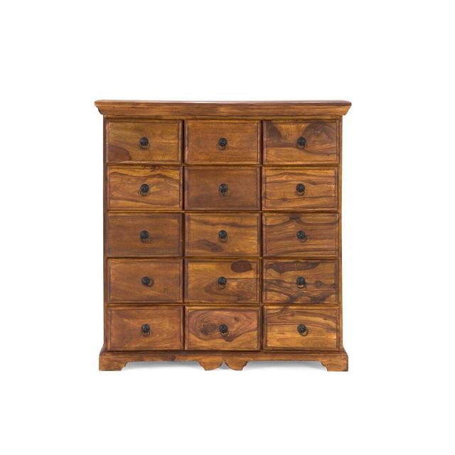 Bewley 15 Drawer Chest Union Rustic on Productcaster.