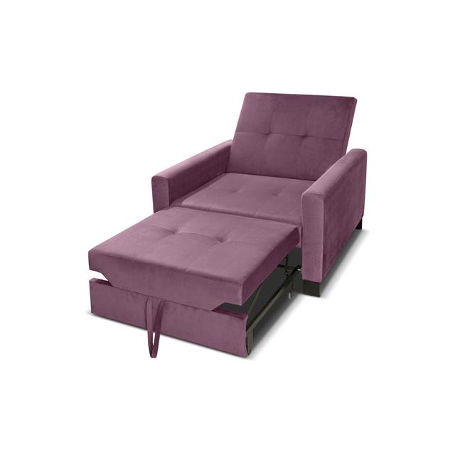 Schlafsofa Utica ModernMoments Polsterfarbe: Rosa on Productcaster.