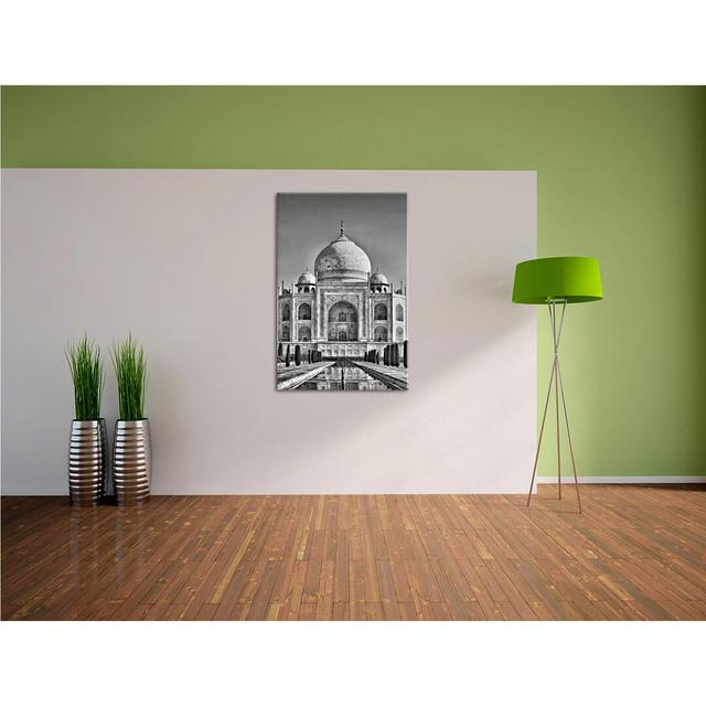 Leinwandbild Taj Mahal Palast East Urban Home Größe: 60 cm H x 40 cm B on Productcaster.