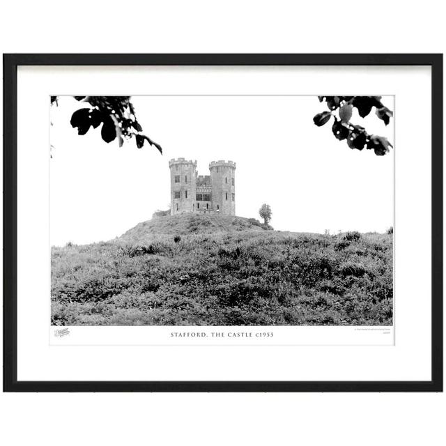 Stafford, The Castle C1955 - Single Picture Frame Print The Francis Frith Collection Size: 40cm H x 50cm W x 2.3cm D on Productcaster.