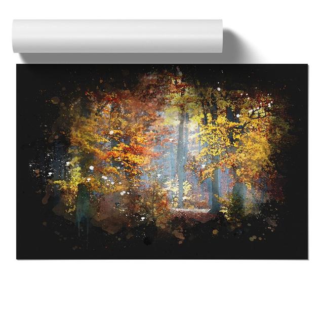 Autumn Forest Vol.3 - Unframed Graphic Art East Urban Home Size: 30cm H x 42cm W x 0.1cm D on Productcaster.