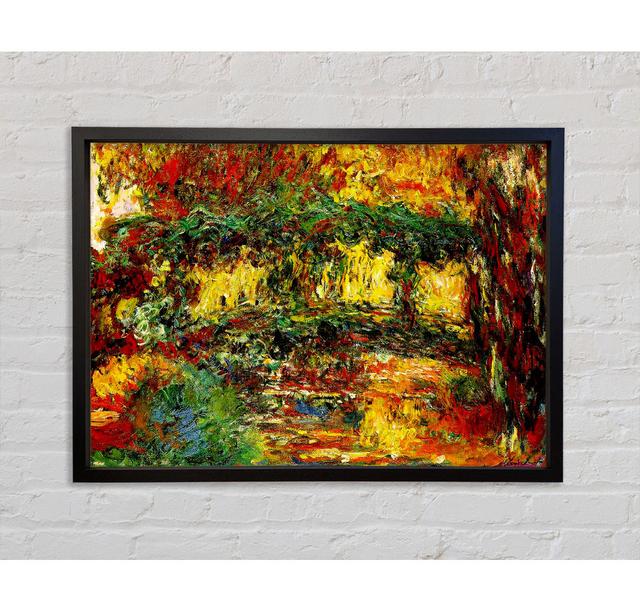 Claude Monet The Road Bridge At Argenteuil Framed Print Bright Star Size: 100cm H x 141.4cm W x 3.3cm D on Productcaster.