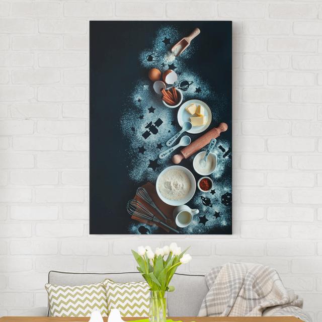 Baking for Stargazers - Wrapped Canvas Graphic Art Print East Urban Home Size: 60 cm L x 40 cm B on Productcaster.