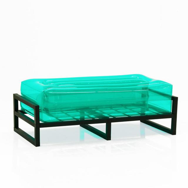 Yomi Outdoor Seat/Back Cushion Mojow Colour: Green on Productcaster.