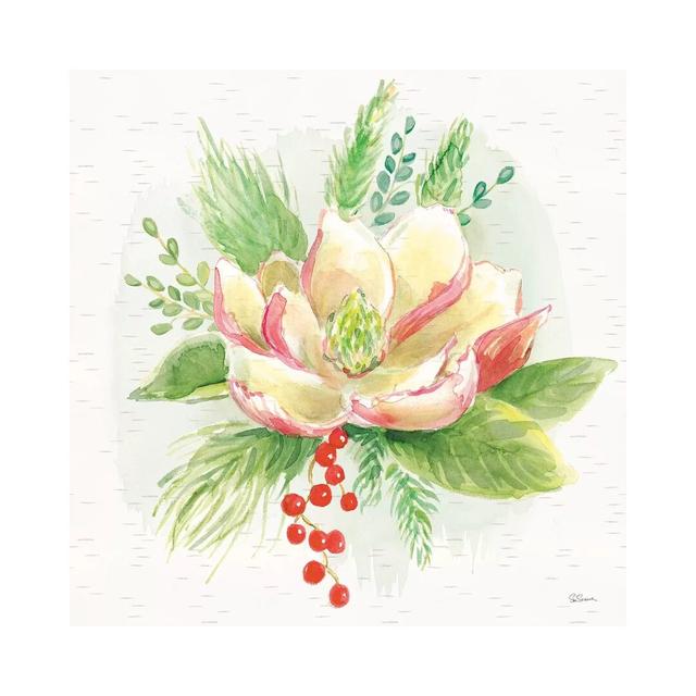 Winter Blooms V by Sue Schlabach - Gallery-Wrapped Canvas Giclée on Canvas Langley Street Format: Canvas, Size: 66.04cm H x 66.04cm W x 1.91cm D on Productcaster.