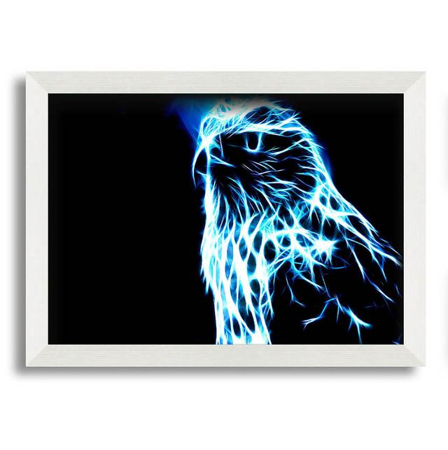 Kalvin Eagle Blaze - Single Picture Frame Art Prints Alpen Home Size: 21cm H x 29.7cm W x 10cm D on Productcaster.