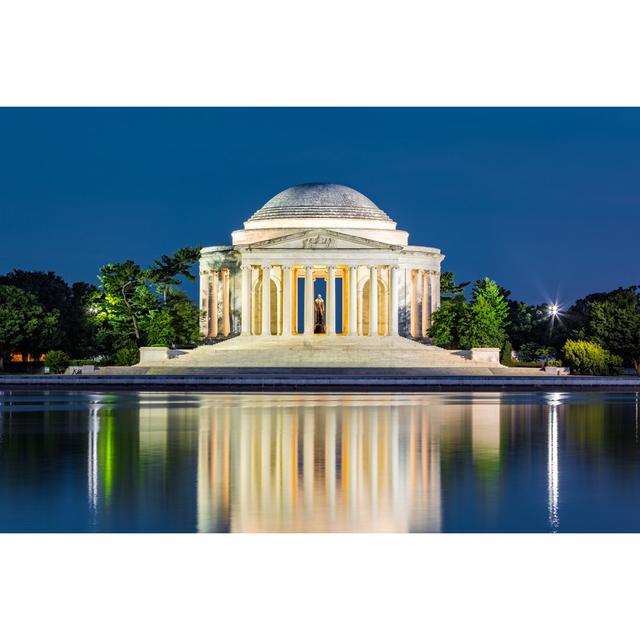 Jefferson Memorial in Washington DC by Ultima_Gaina - Wrapped Canvas Photograph Ebern Designs Size: 20cm H x 30cm W x 3.8cm D on Productcaster.