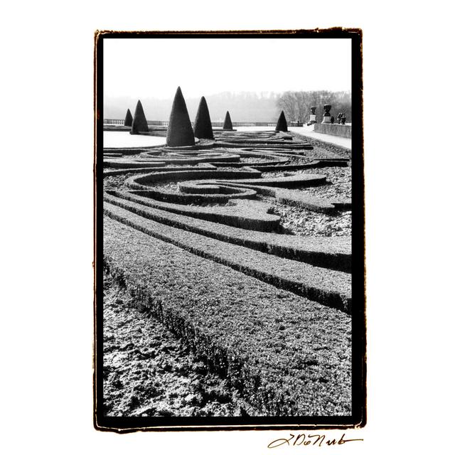 Palace of Versailles Garden II - Wrapped Canvas Art Prints Ebern Designs Size: 91cm H x 61cm W x 3.8cm D on Productcaster.