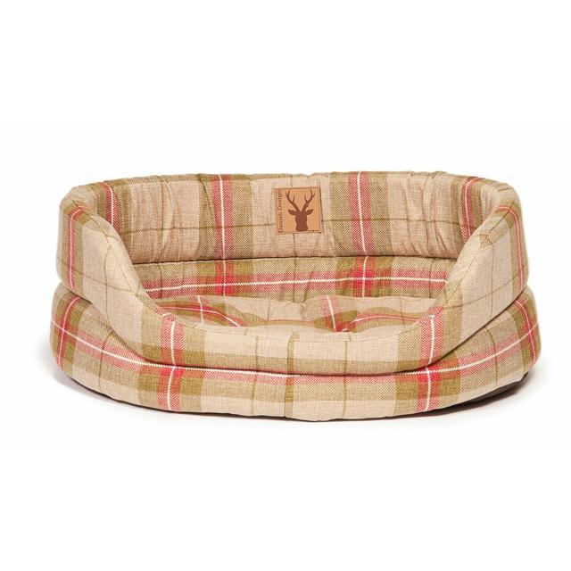 Newton Moss Slumber Pet Bed in Multi-colour Danish Design Size: 23 cm x 53 cm W x 46 cm D on Productcaster.