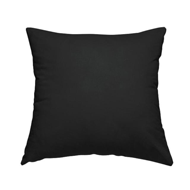 DeMontfort Cushion with Filling Fairmont Park Size: 28cm H x 28cm W x 5cm D, Colour: Black on Productcaster.