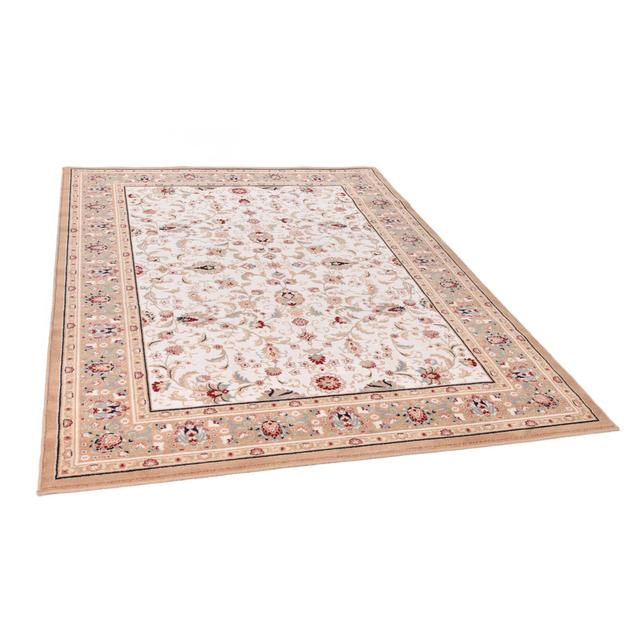 Beige Area Rug Theko Rug Size: Rectangular 160 x 230cm on Productcaster.