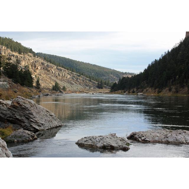 Loretta Missouri River by Jkauffeld - Wrapped Canvas Photograph Alpen Home Size: 20cm H x 30cm W x 3.8cm D on Productcaster.