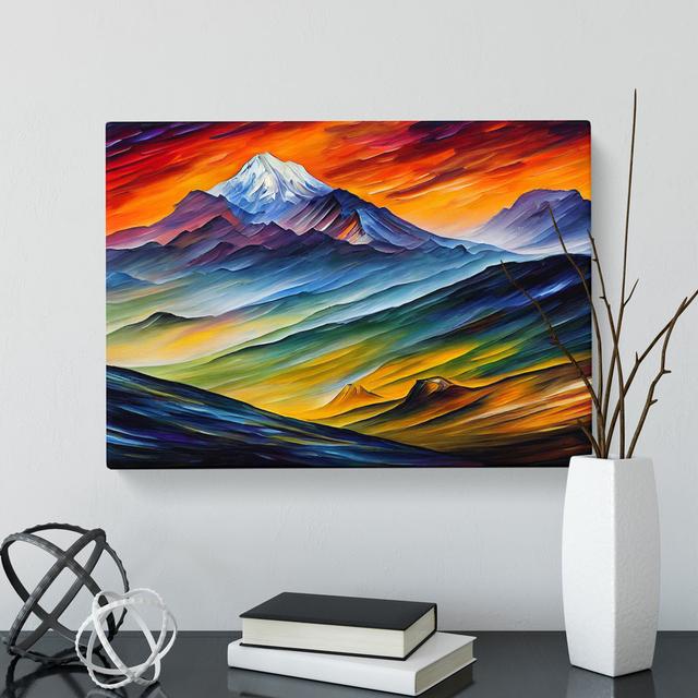 Beautiful Mountains Vol.5 - Wrapped Canvas Print Alpen Home Size: 50cm H x 76cm W x 3cm D on Productcaster.