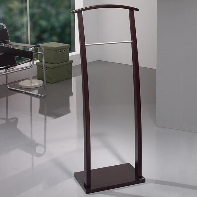 Garrin Freestanding Valet Stand Rosalind Wheeler Finish: Wenge on Productcaster.