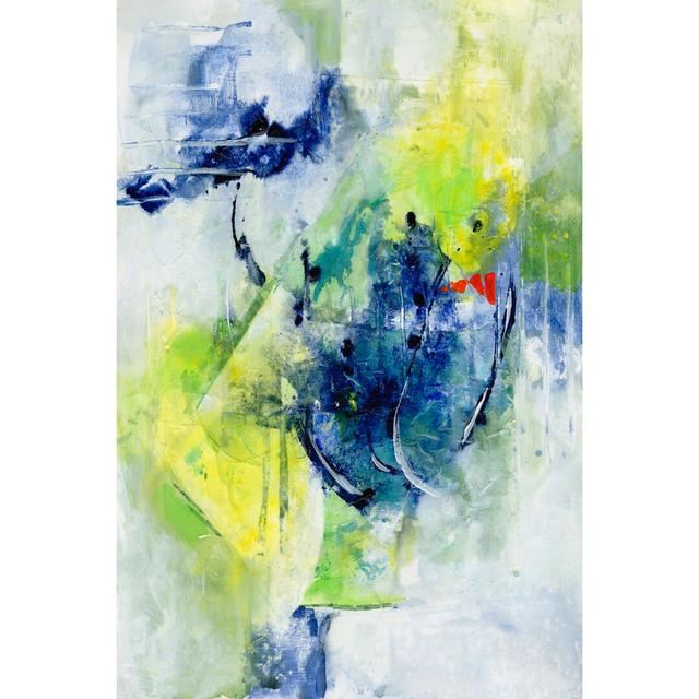 Springtime Abstract II by Joyce Combs - Wrapped Canvas Painting Ivy Bronx Size: 91cm H x 61cm W x 3.8cm D on Productcaster.