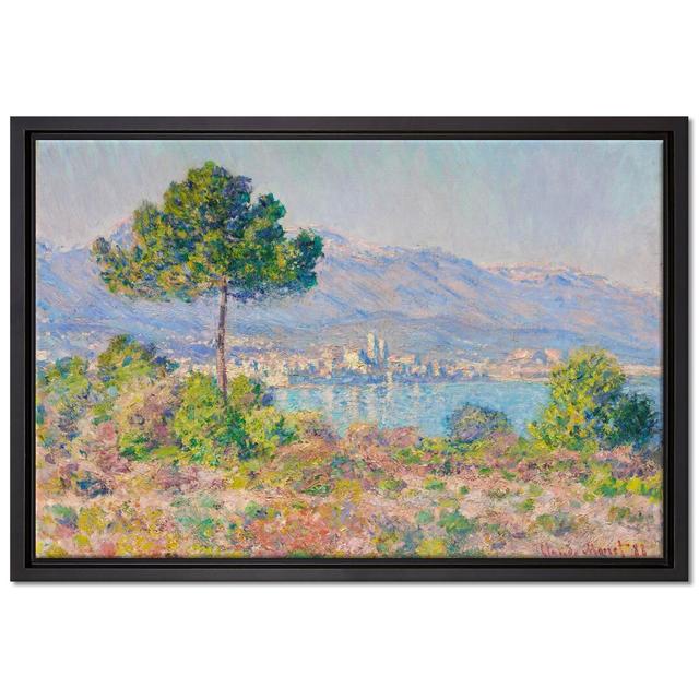 Gerahmtes Leinwandbild Antibes Vue Du Plateau Notre Dame von Claude Monet Union Rustic Maße: 45 cm H x 65 cm B x 2,5 cm T on Productcaster.