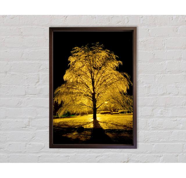 The Golden Tree - Single Picture Frame Art Prints on Canvas Bright Star Size: 84.4cm H x 59.7cm W x 3.3cm D on Productcaster.