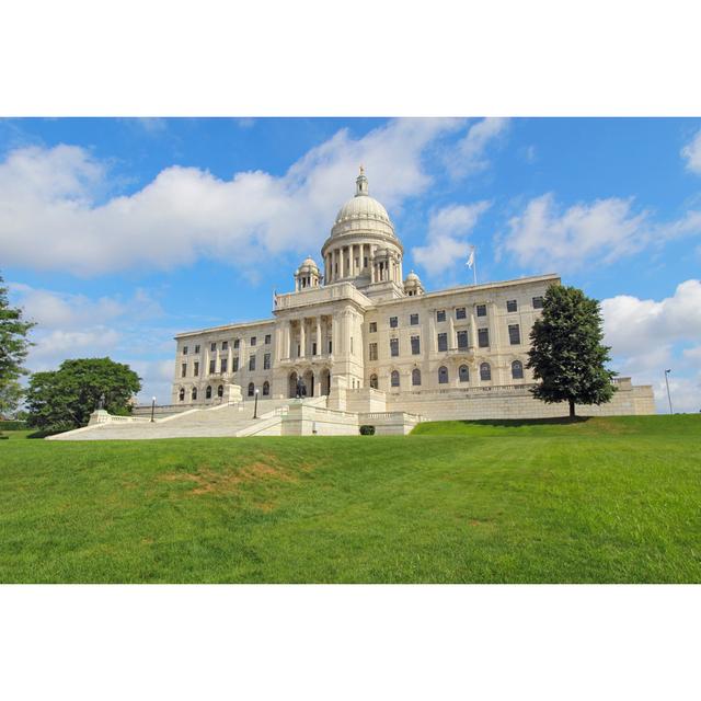 The Rhode Island State House - Wrapped Canvas Print 17 Stories Size: 81cm H x 122cm W on Productcaster.