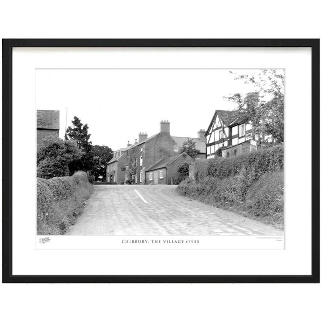 'Chirbury, the Village C1955' by Francis Frith - Picture Frame Photograph Print on Paper The Francis Frith Collection Size: 45cm H x 60cm W x 2.3cm D on Productcaster.