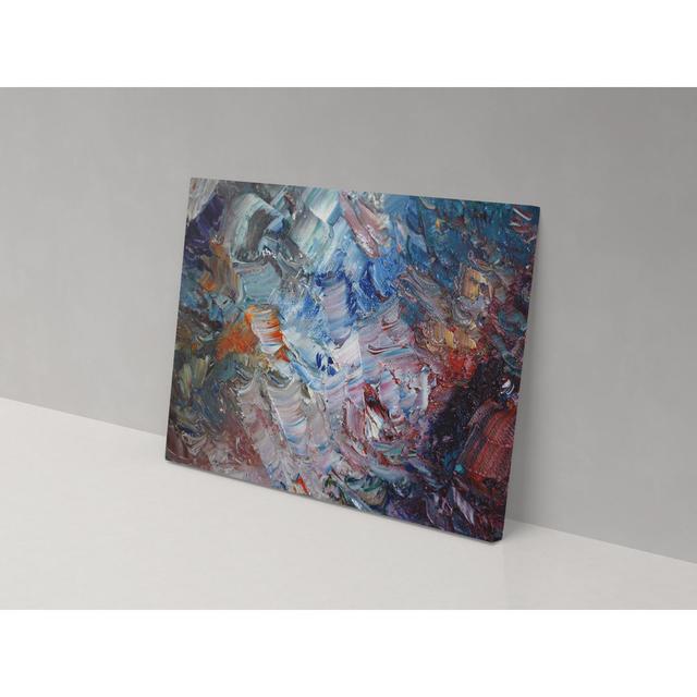 Acrylic Palette - Wrapped Canvas Painting ClassicLiving Size: 82cm H x 123cm W x 4cm D on Productcaster.