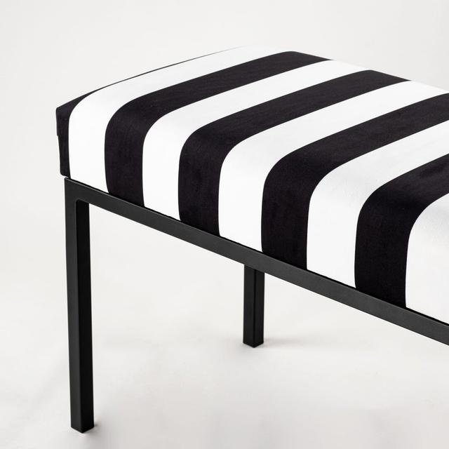 Exzavion Upholstered Bench Ebern Designs Size: H50 x W55 x D35cm on Productcaster.