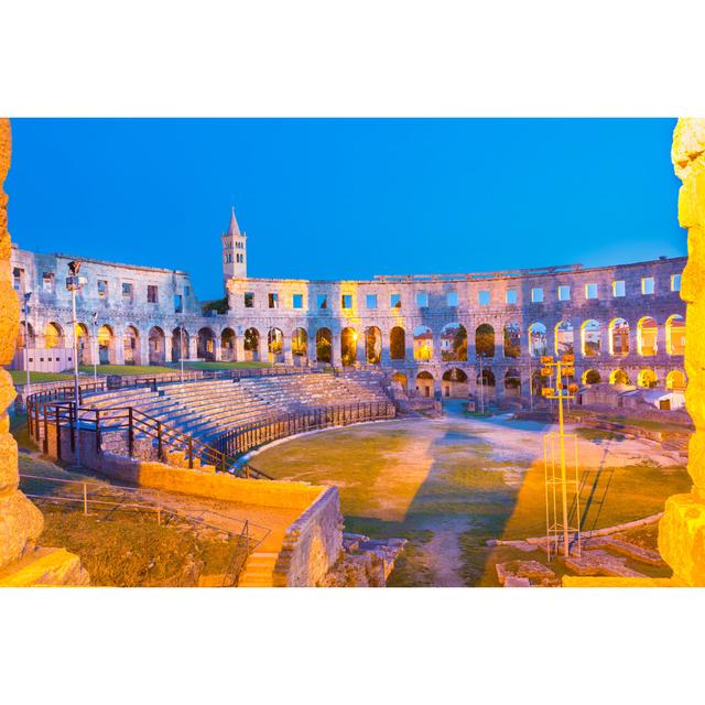 Roman Amphitheater Of Pula - Print 17 Stories Size: 40cm H x 60cm W x 1.8cm D on Productcaster.